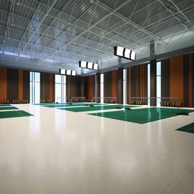 4.5mm Non-toxicprefab basketball court